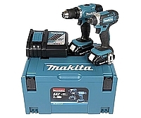 סט מברגות נטען DLX2141AJ 18V מתוצרת Makita מקיטה