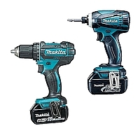 סט מברגות נטען DLX2246MX1 18V מתוצרת Makita מקיטה